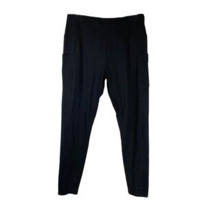 J.Village Classic Black Leggings w/ Pockets